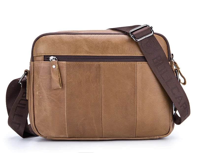 Morral de cuero - Marrón