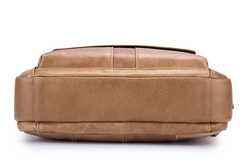 Morral de cuero - Marrón