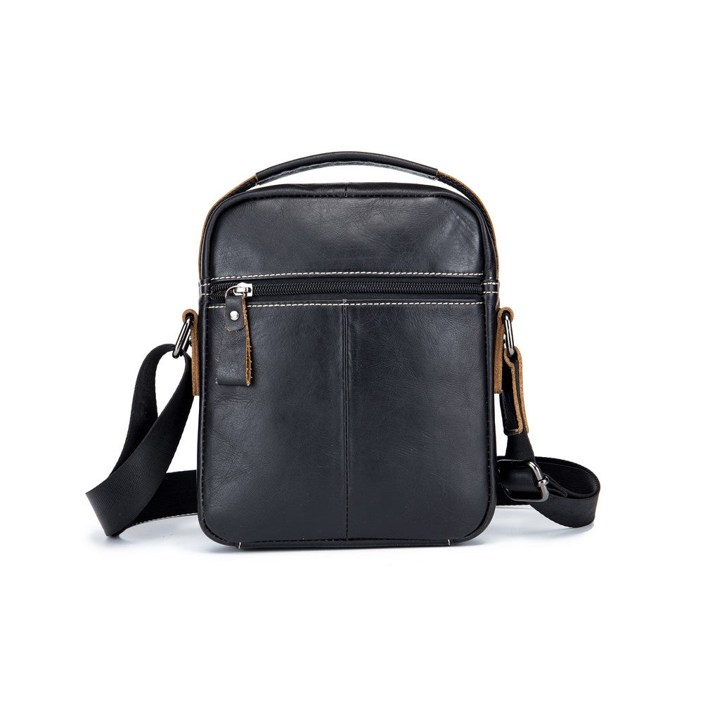 Morral de Cuero Mate DJB-037-BK Negro