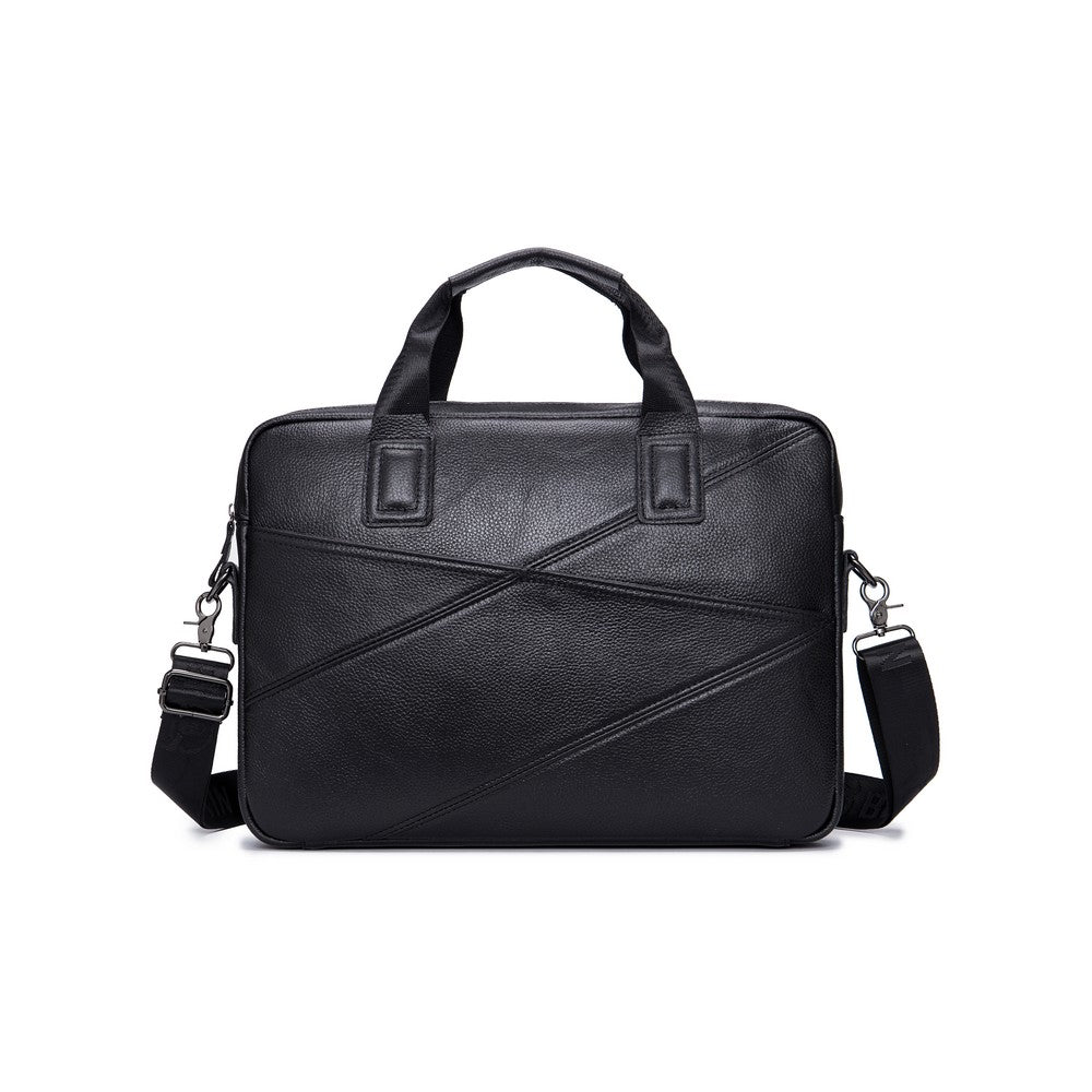 Maletín de Cuero Mate GWB-0403-BK Negro