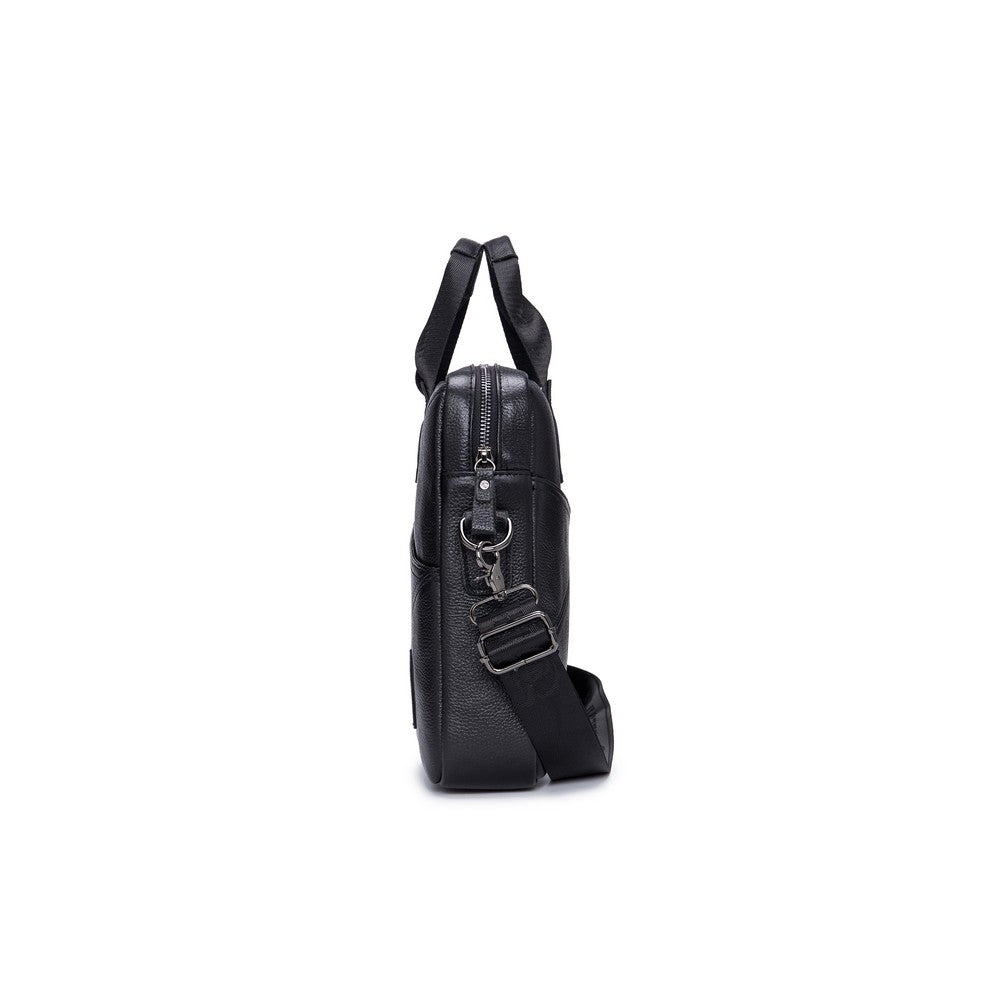 Maletín de Cuero Mate GWB-0403-BK Negro