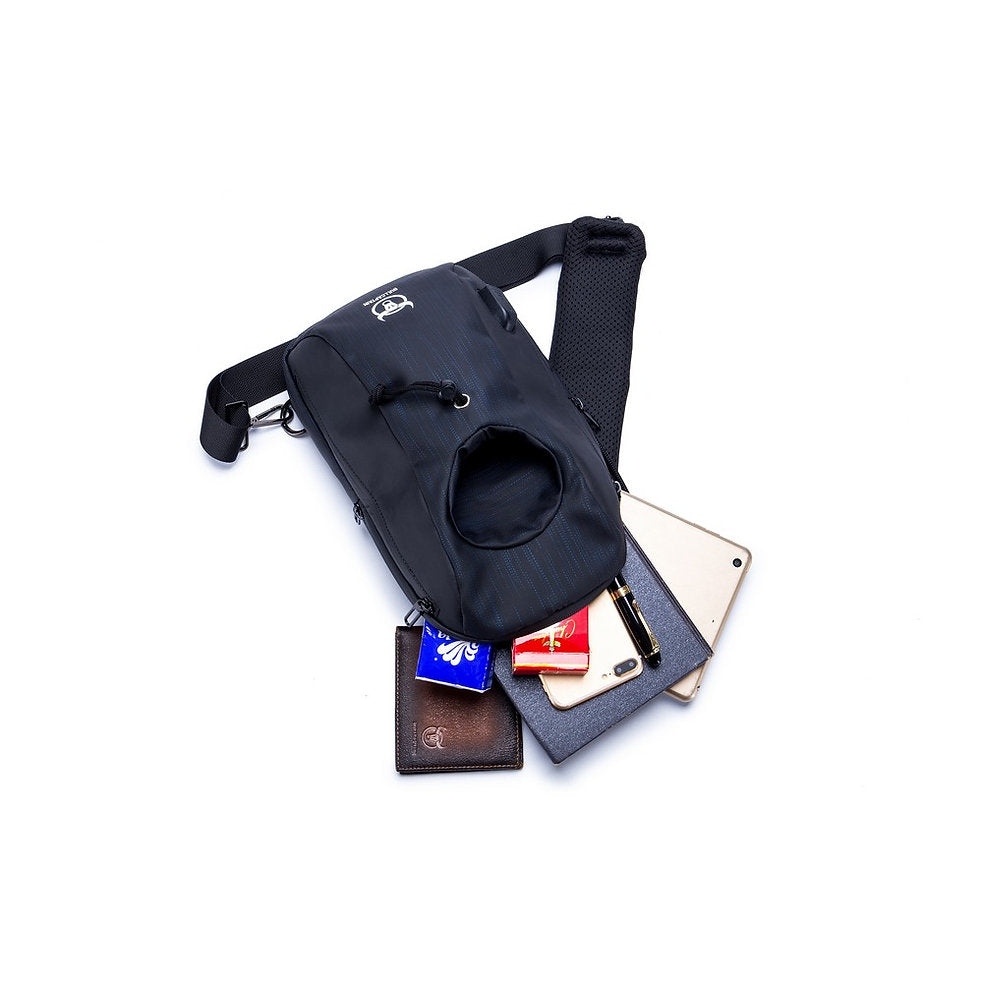 Mochila cruzada XB-0113-PU-BL - Azul