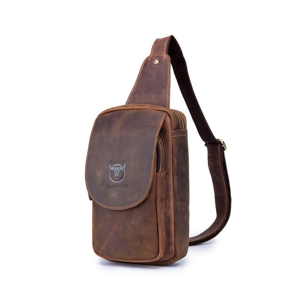 Mochila cruzada XB-133-BR - Marrón