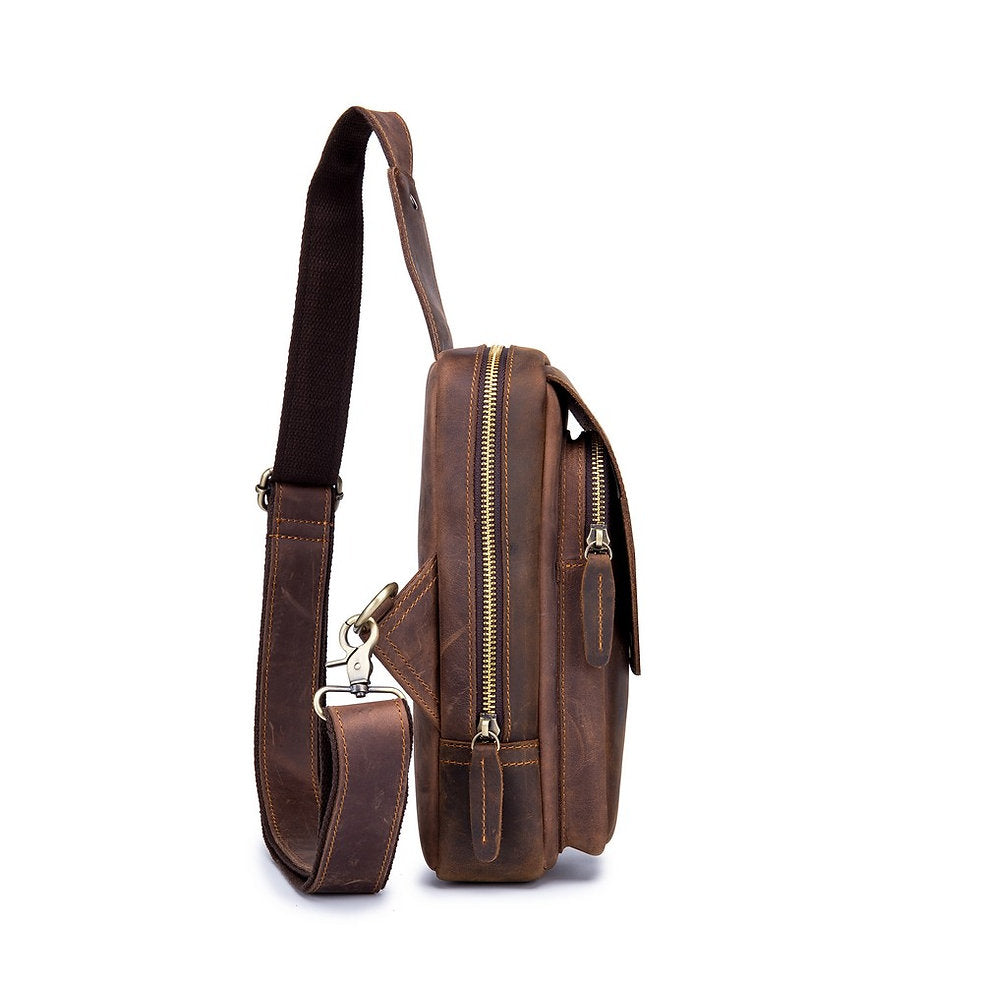 Mochila cruzada XB-133-BR - Marrón