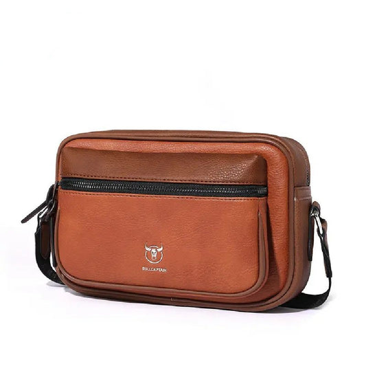 Morral de cuero PU mate - Naranja
