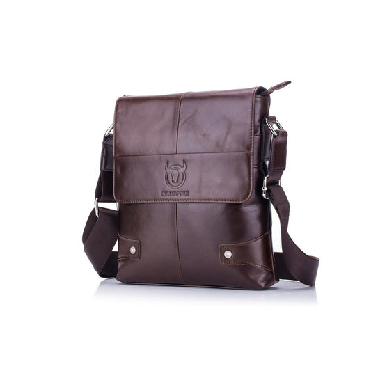 Morral de Cuero Mate DJB-033-CF Café