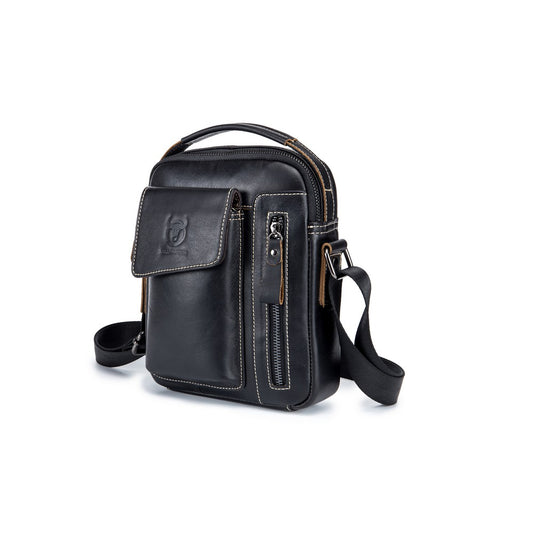 Morral de Cuero Mate DJB-037-BK Negro