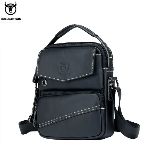 Morral de Cuero Mate DJB-040-BK Negro