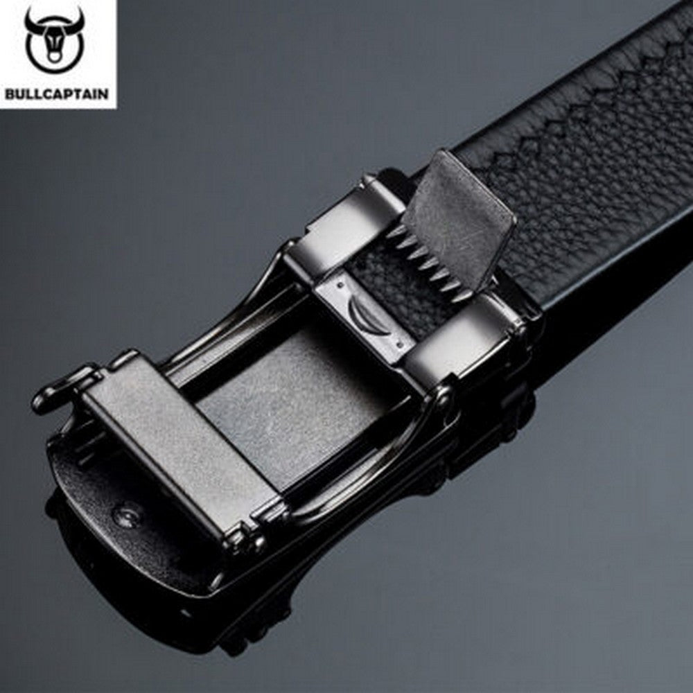 Correa de Cuero Mate PD002-GD-BK Negro
