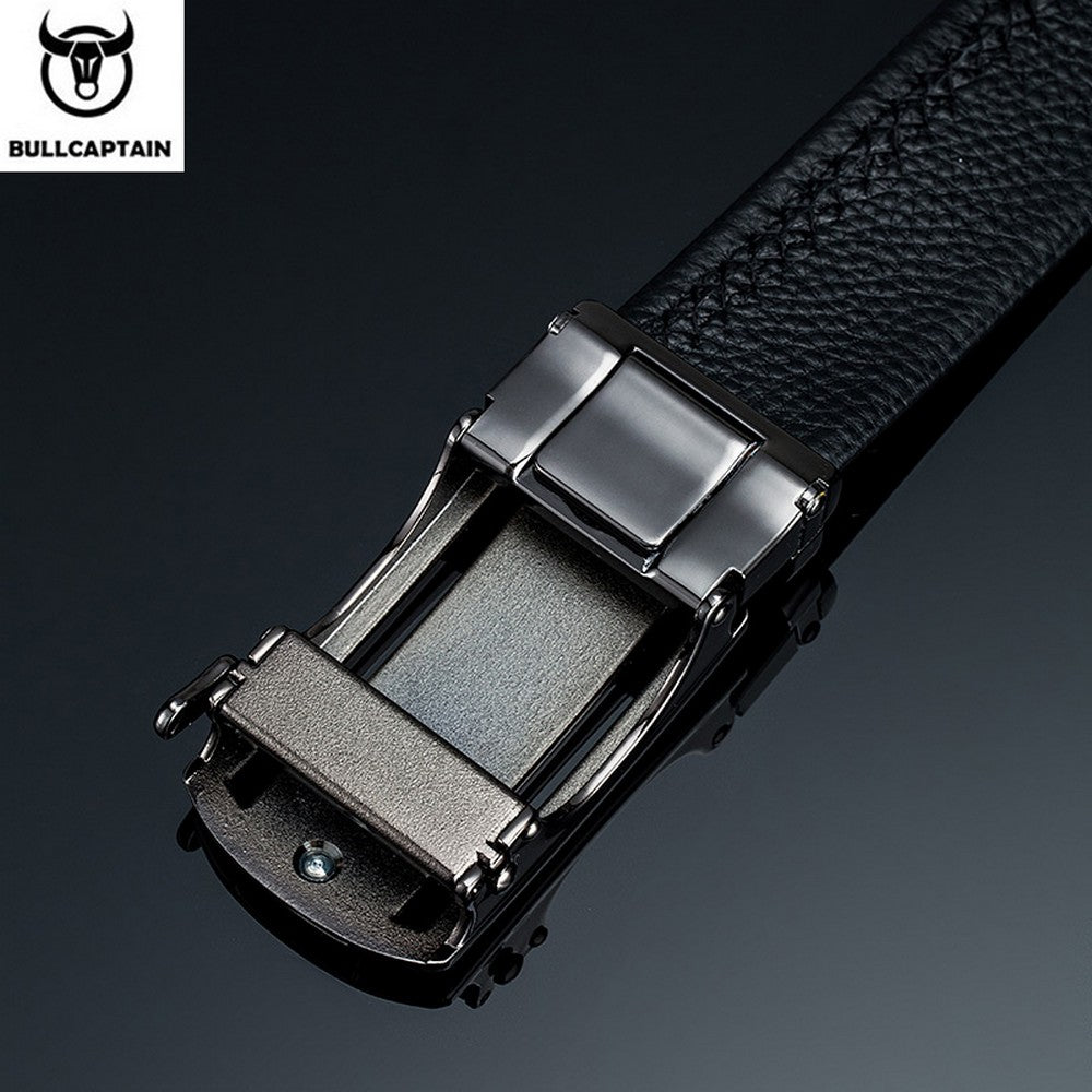 Correa de Cuero Mate PD002-GD-BK Negro