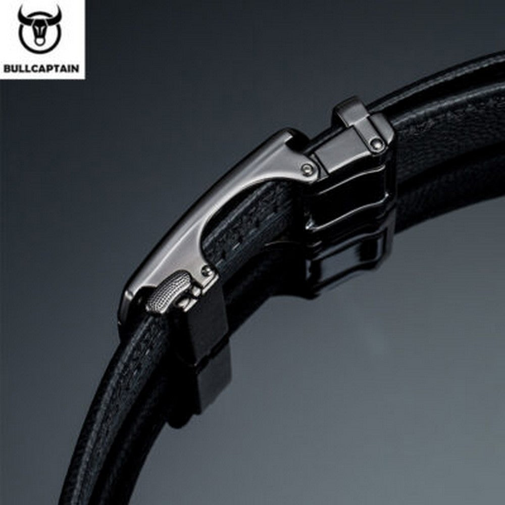 Correa de Cuero Mate PD002-GD-BK Negro