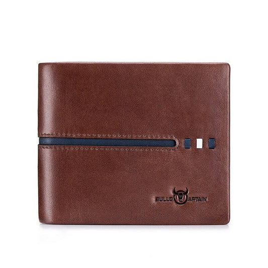 Billetera de Cuero Brillante QB-0020-CF Café