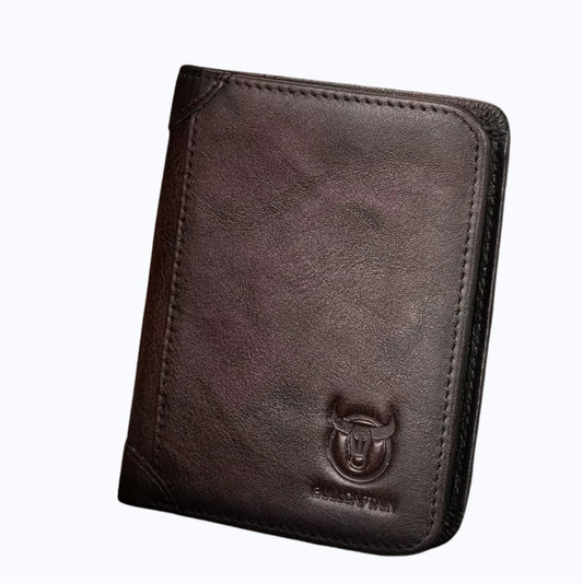 Billetera de Cuero QB-066-CF - Café