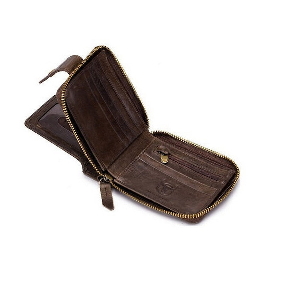 Billetera de cuero QB-231-CF