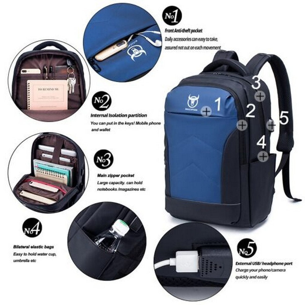 Mochila Waterproof Azul