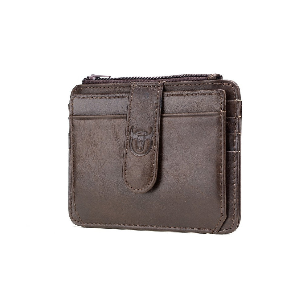 Billetera de cuero KB-00-CF - Café