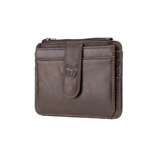 Billetera de cuero KB-00-CF - Café