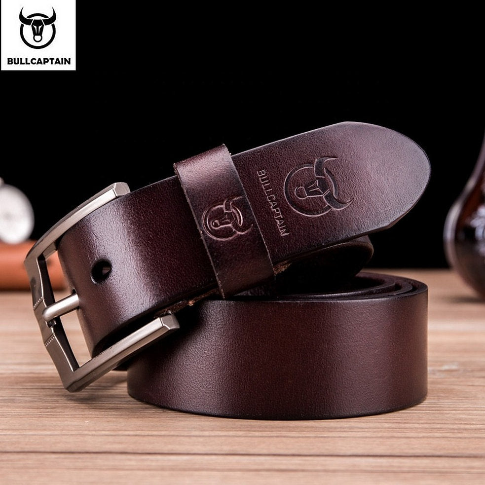 Correa de Cuero Mate 3S02-CF Negro