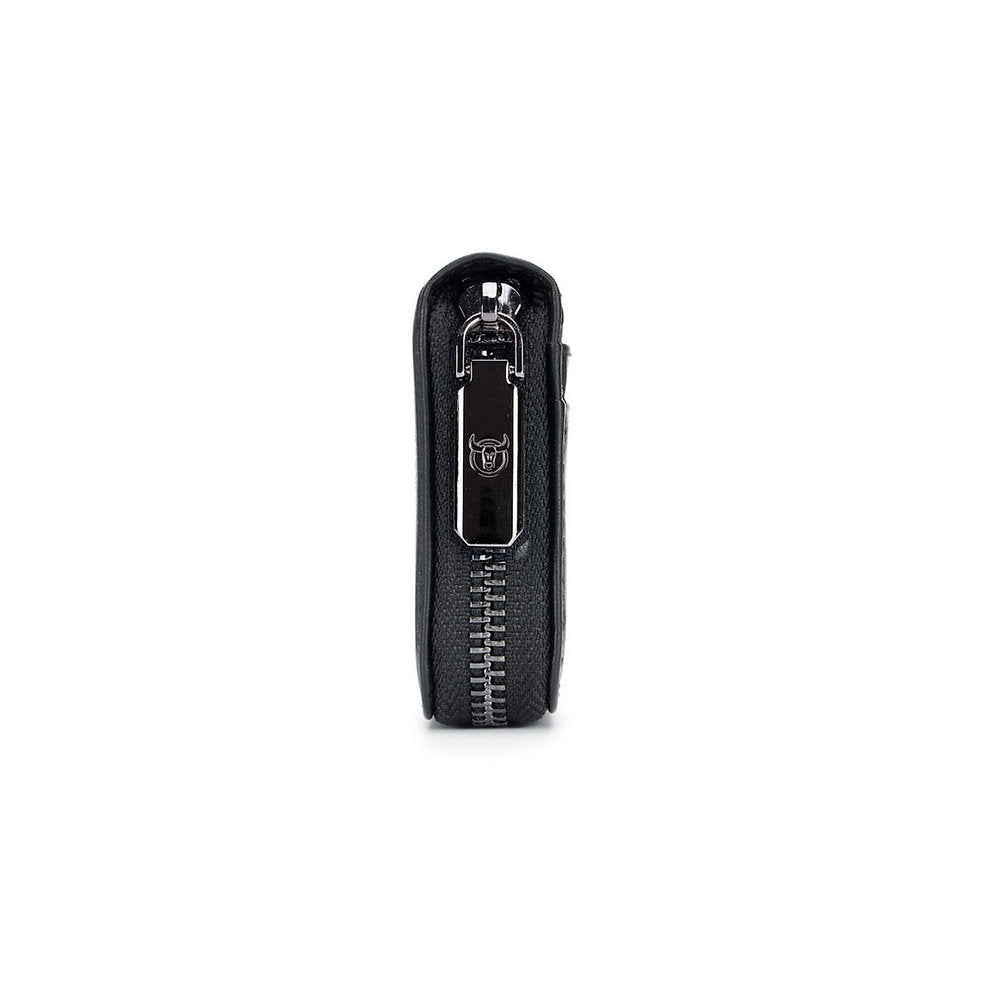 Tarjetero de cuero KB-05-BK - Negro