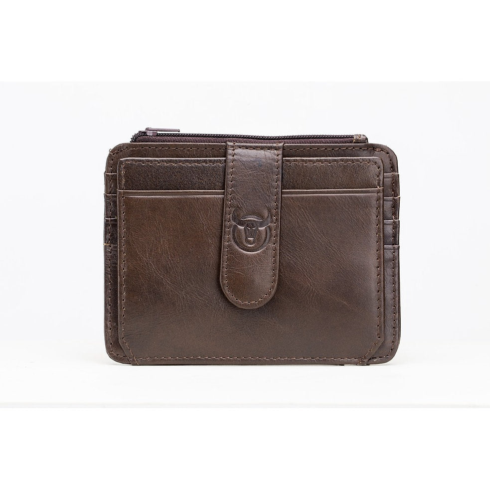 Billetera de cuero KB-00-CF - Café